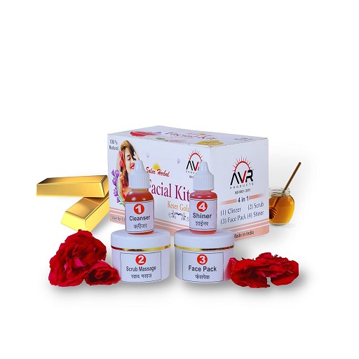 AVR Solar Herbal Facial Kit Kesar Gold